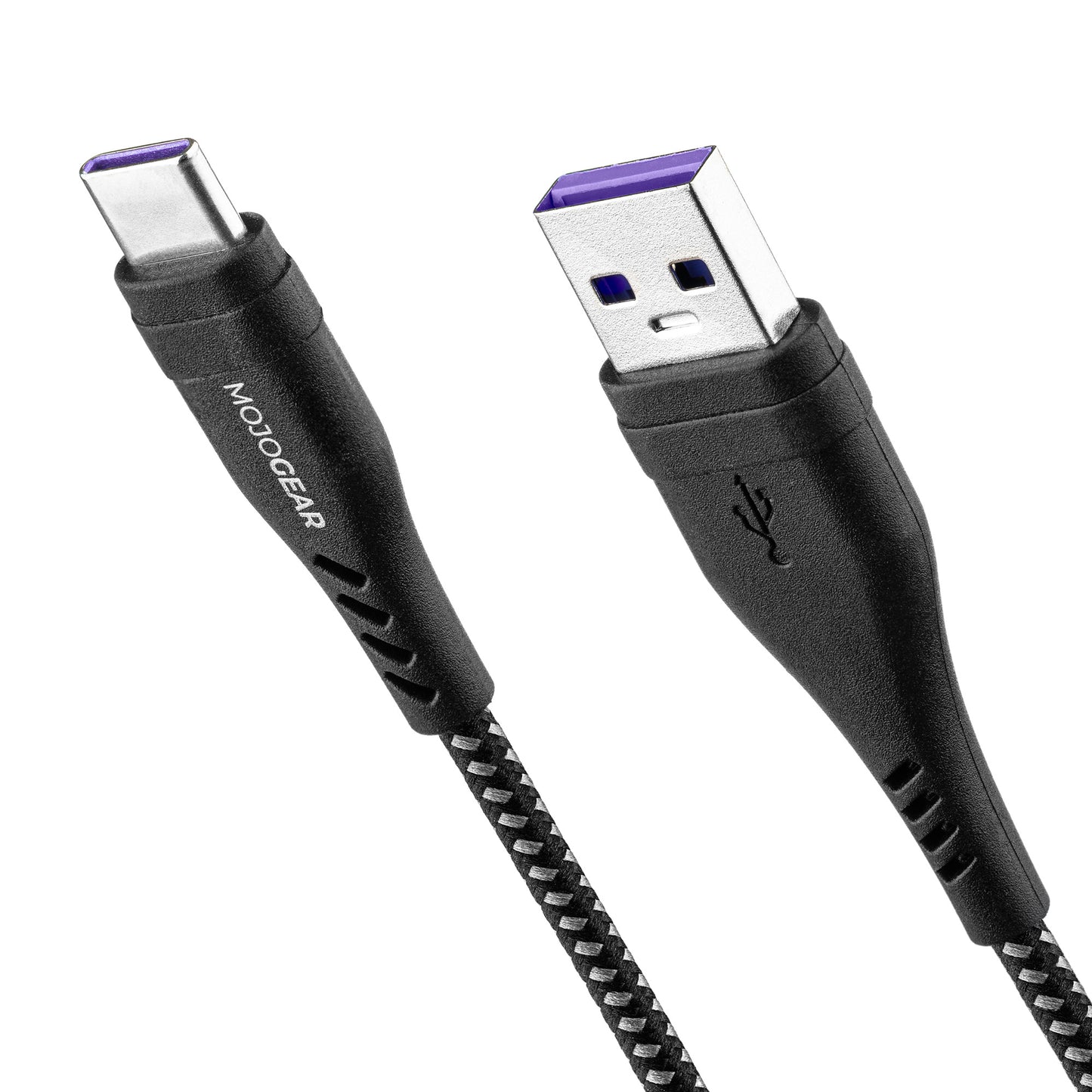 2x MOJOGEAR USB-C naar USB kabel Extra Sterk [DUOPACK]