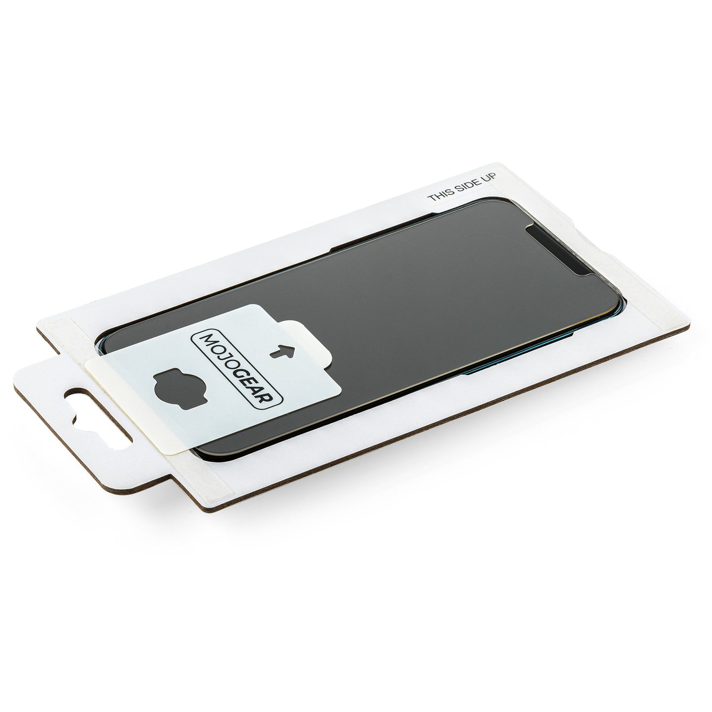 MOJOGEAR Screenprotector met Montageframe voor iPhone - Extra sterk beschermglas