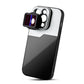 MOJOGEAR 17mm lens case voor iPhone 13 en 14 - Zwart/Grijs