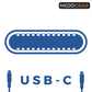 MOJOGEAR USB-C to USB-C cable 100W USB 3.1 Extra Strong