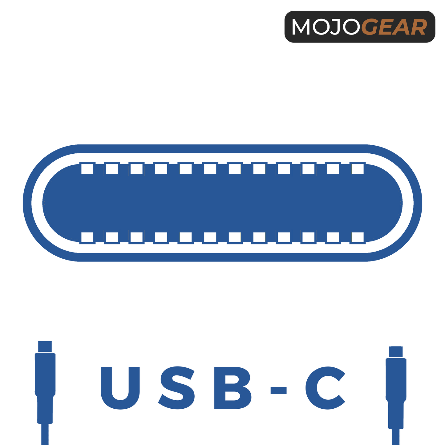 MOJOGEAR USB-C to USB-C cable 100W USB 3.1 Extra Strong