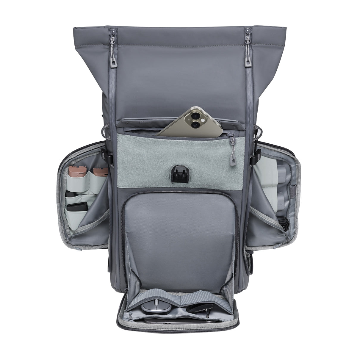 Ulanzi BP04 Hard Shell Rugzak 25 liter met Find My Tracker - Cameratassen