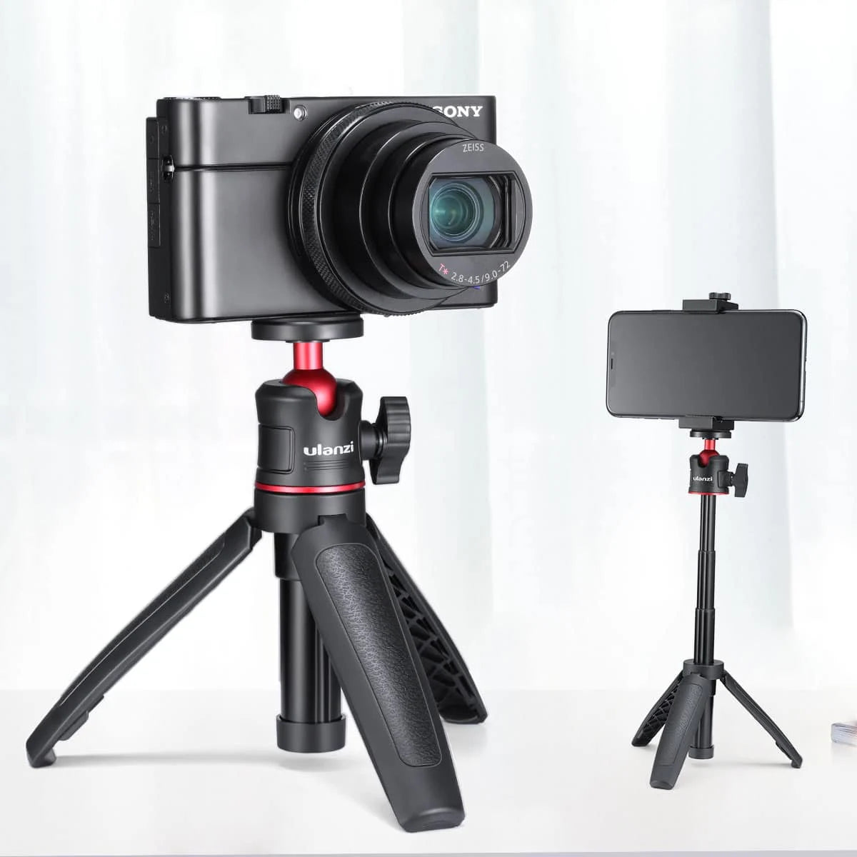 Ulanzi MT-08 vlog tripod, hand grip & selfie stick