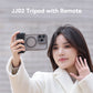 Ulanzi JJ02 Pocket selfie stick statief met bluetooth afstandsbediening - Selfiesticks