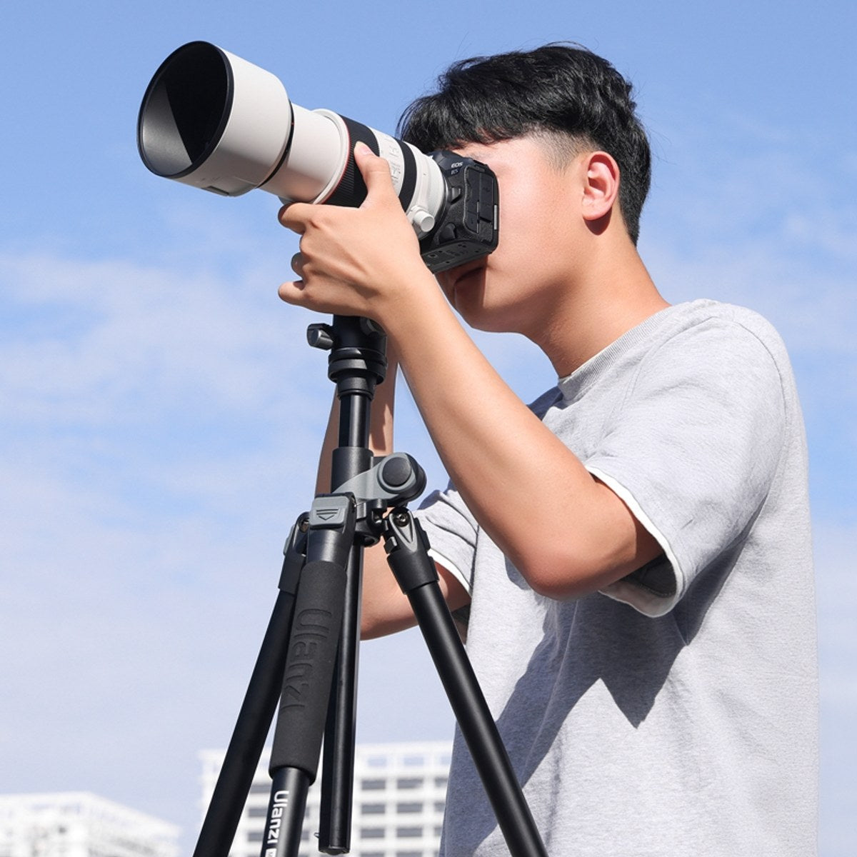 Ulanzi MT-59 premium tripod with horizontal/tiltable arm - 176cm