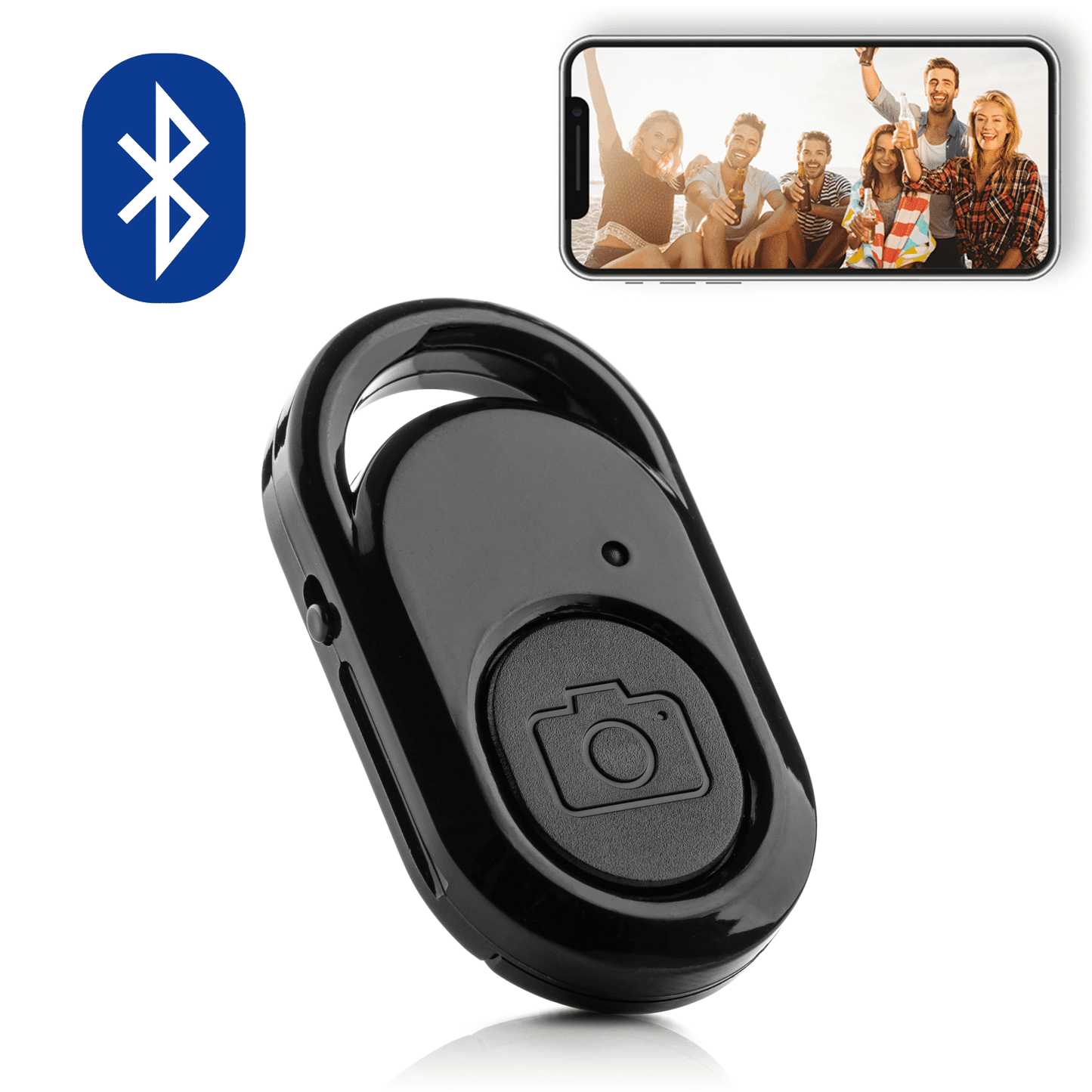 MOJOGEAR Bluetooth remote shutter remote control for smartphone