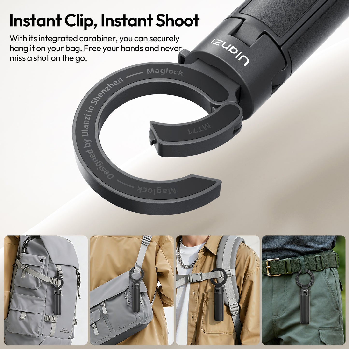 Ulanzi MT71 Magnetic Mini Selfie Stick