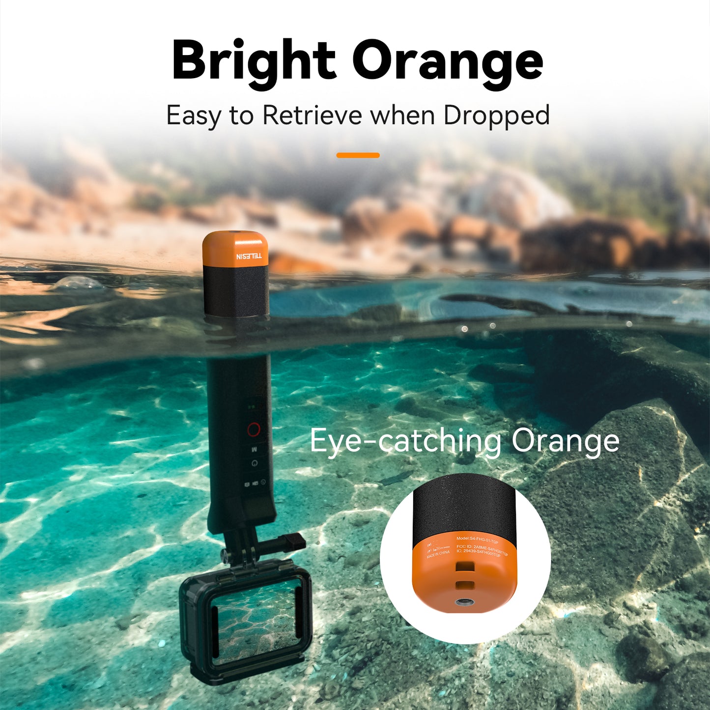 Telesin Underwater Bobber with Remote for GoPro