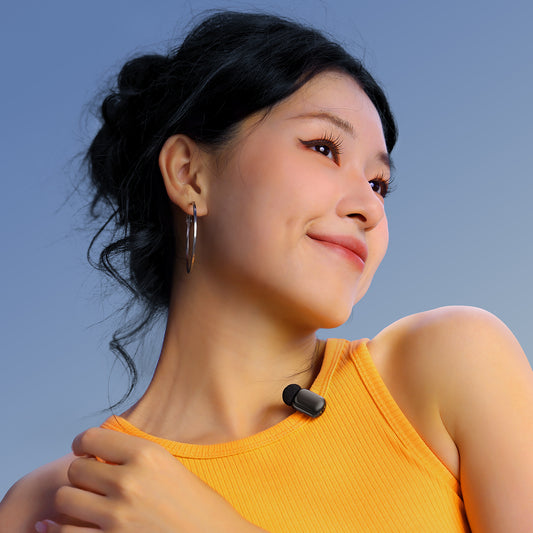 Ulanzi A200 Mini Mic draadloze microfoon USB-C - Zwart/Wit - Draadloze microfoons