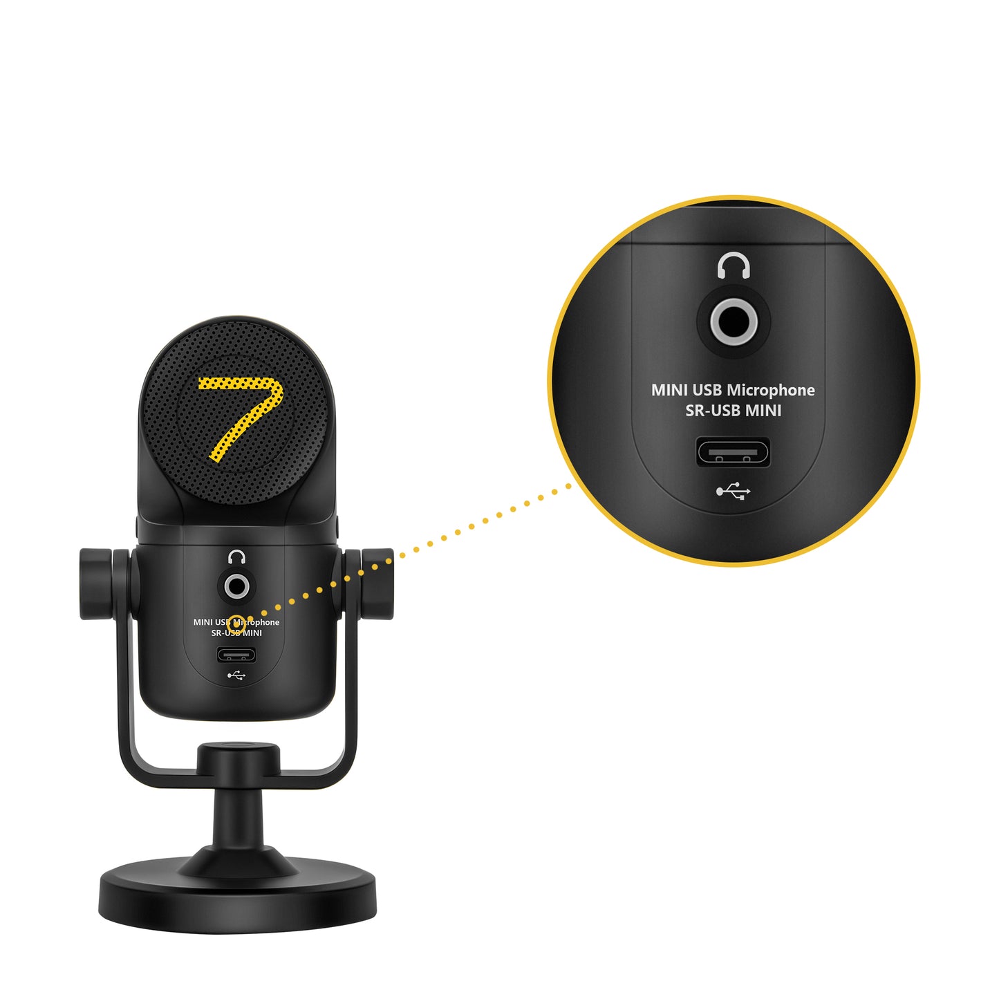 7RYMS SR-USB Mini Condensator USB Microfoon