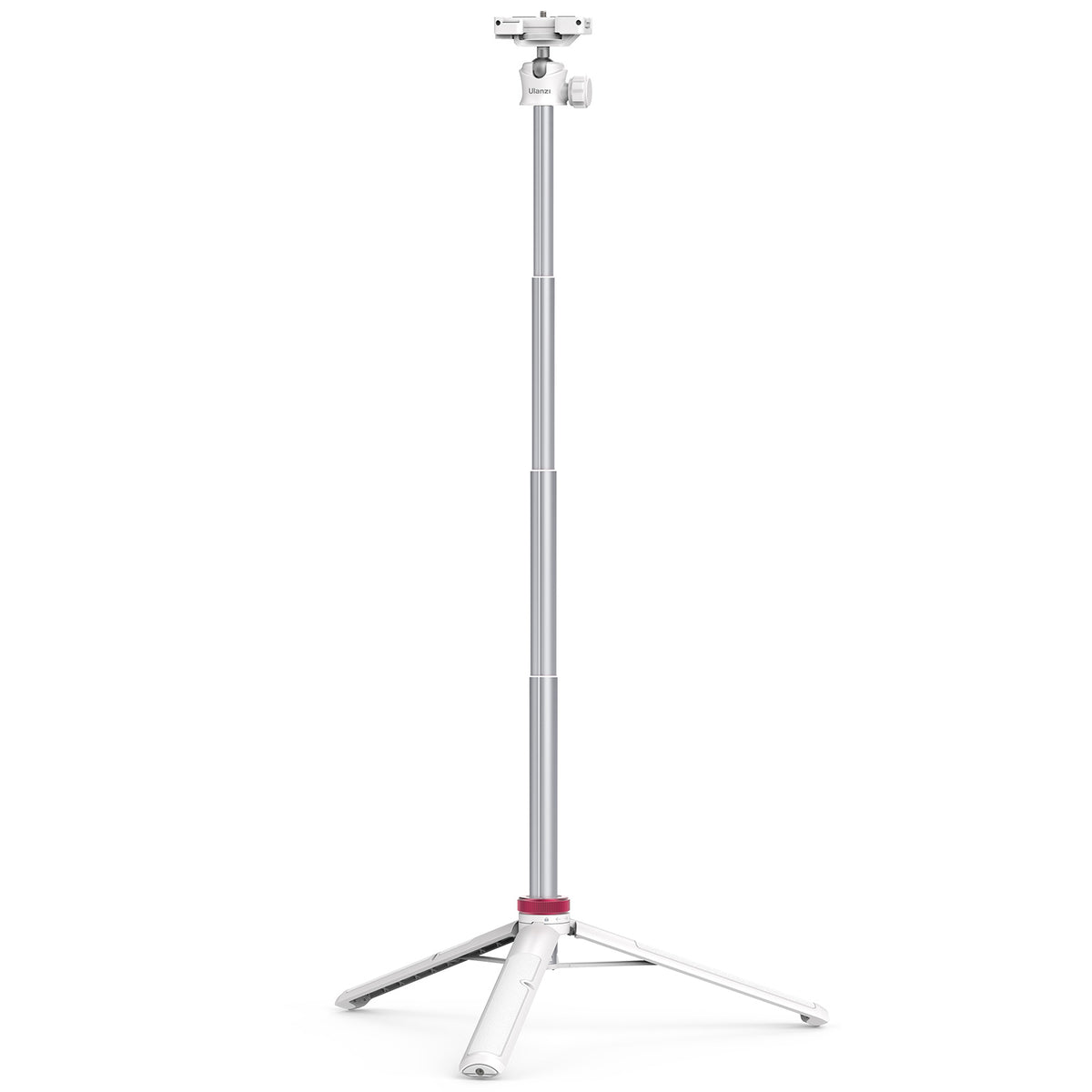 Ulanzi MT-44 Selfie Stick Tripod for Phone and Camera - 146cm - White
