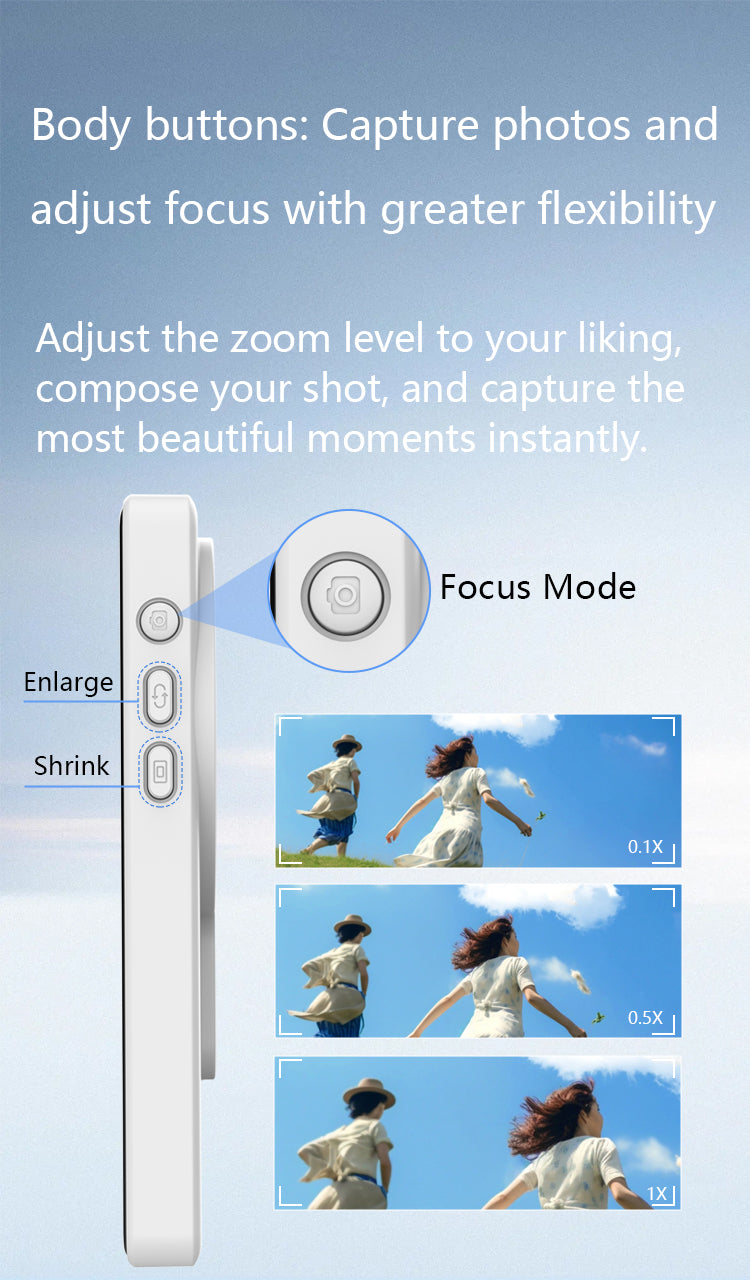 MOJOGEAR VS3 Selfie Vlog Monitor draadloos + bedraad - Zwart - Overige producten