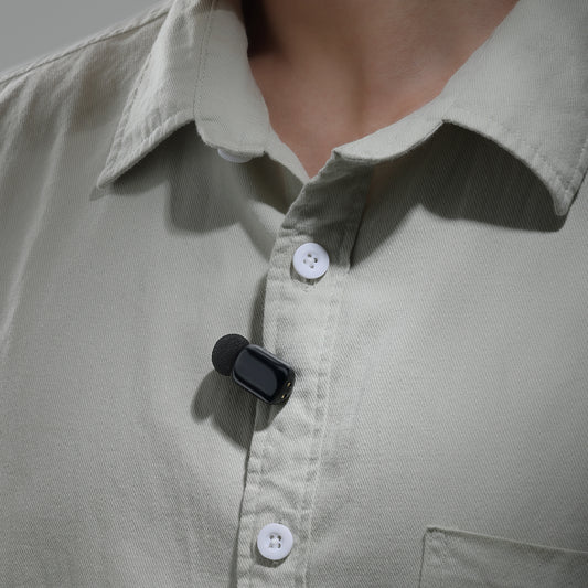 Ulanzi A200 Mini Mic draadloze microfoon USB-C - Zwart/Wit - Draadloze microfoons