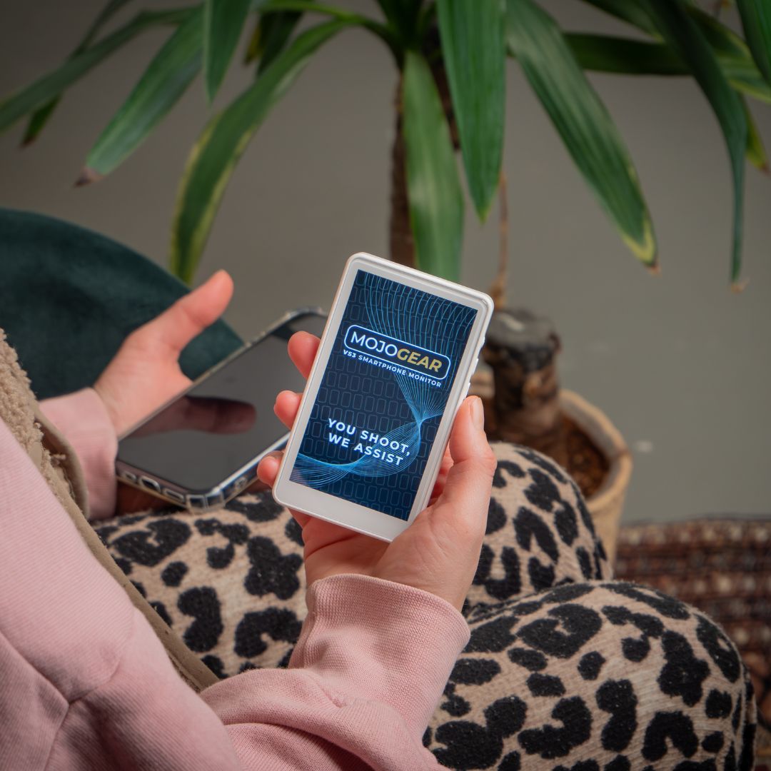 MOJOGEAR VS3 Selfie Vlog Monitor draadloos + bedraad - Wit - Overige producten
