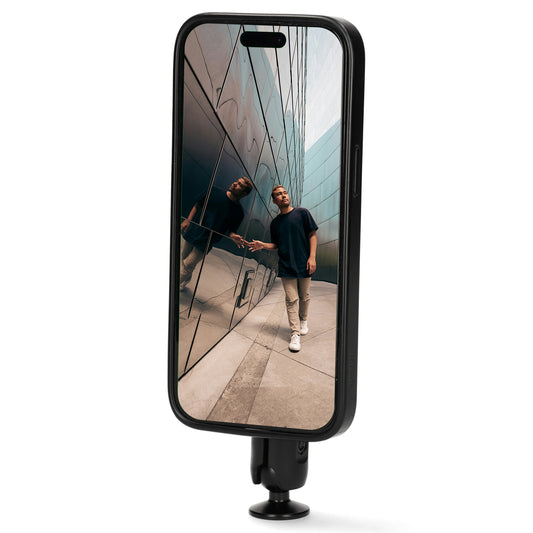 MOJOGEAR Premium Magnetische telefoonhouder voor statief - Kantelbaar en draaibaar - Telefoonhouders