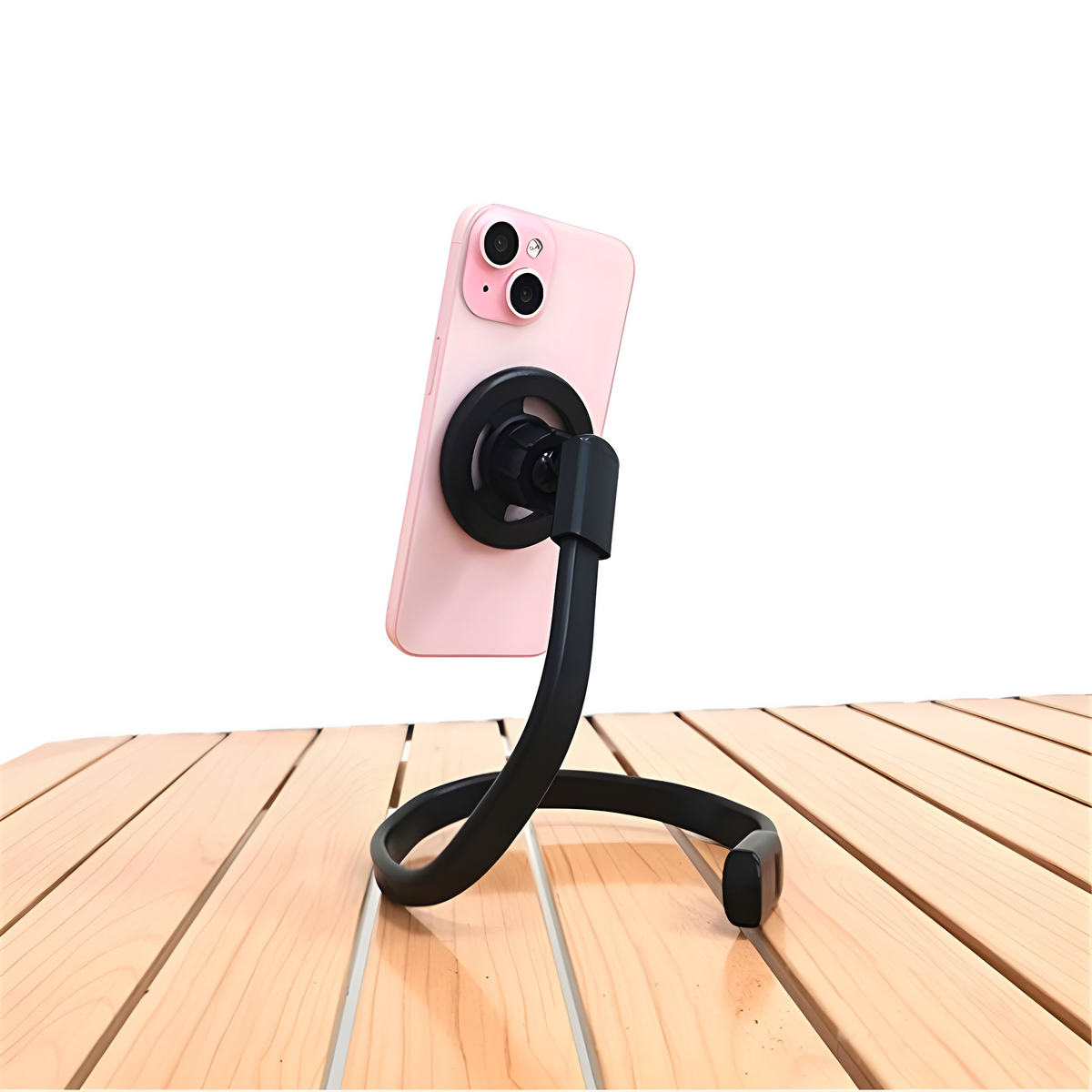 MOJOGEAR Flexibele arm met magnetische mount voor smartphone - Telefoon en Tablethouders