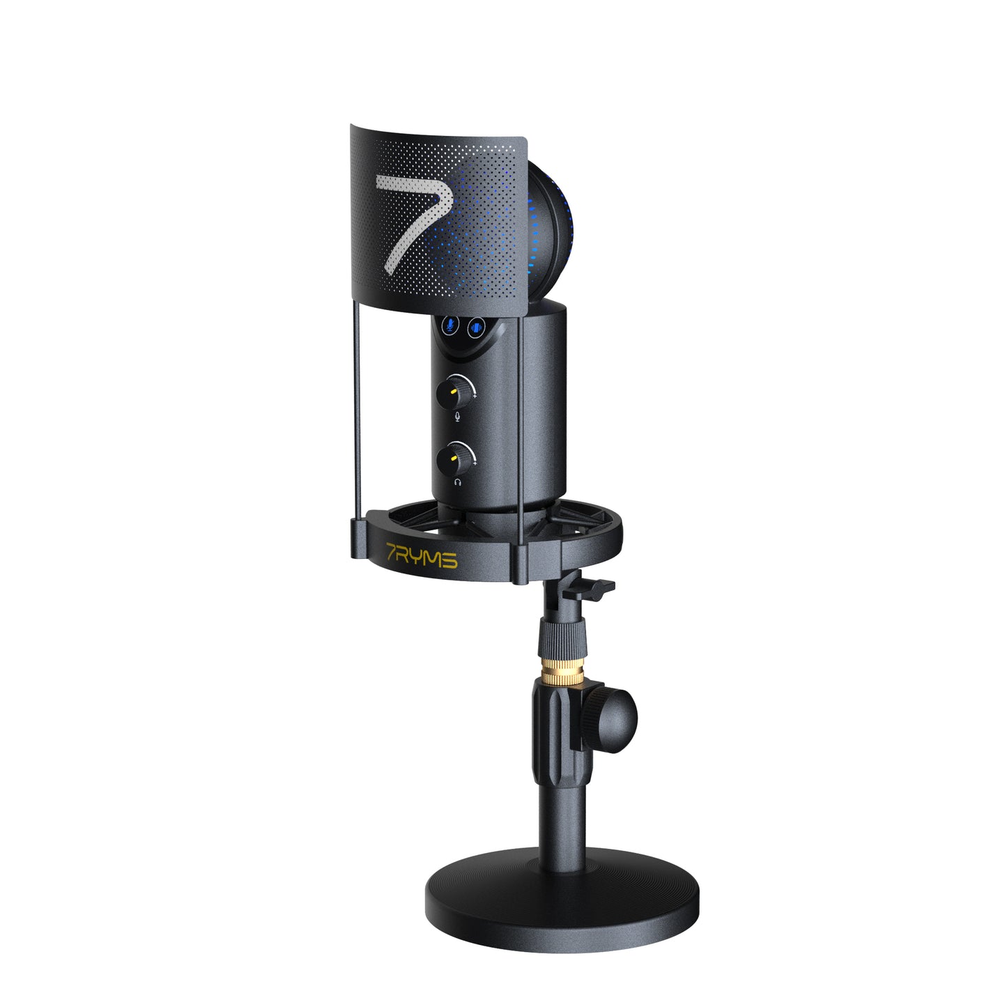 7RYMS AU02-K2 Cardioid USB Microphone Kit with Table Stand