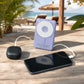 MOJOGEAR NovaMag All-in-1 Powerbank 10,000 mAh – Wireless Qi2 & Built-in Cables – Purple