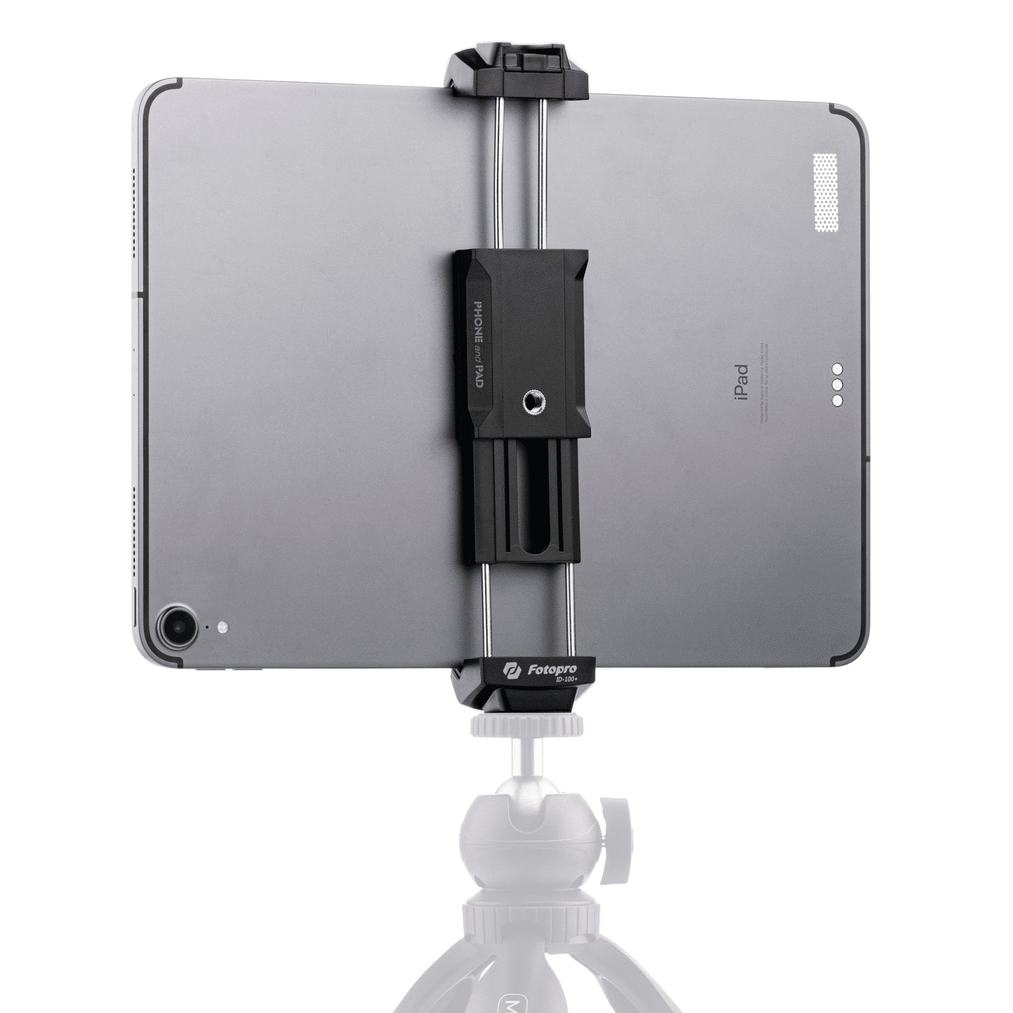 Fotopro Telefoon- & Tablet houder voor statief met Cold Shoe-mount ID-100+