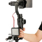 Ulanzi PT-3 Triple Cold Shoe Mount voor Gimbal, Camera en Smartphone Rig