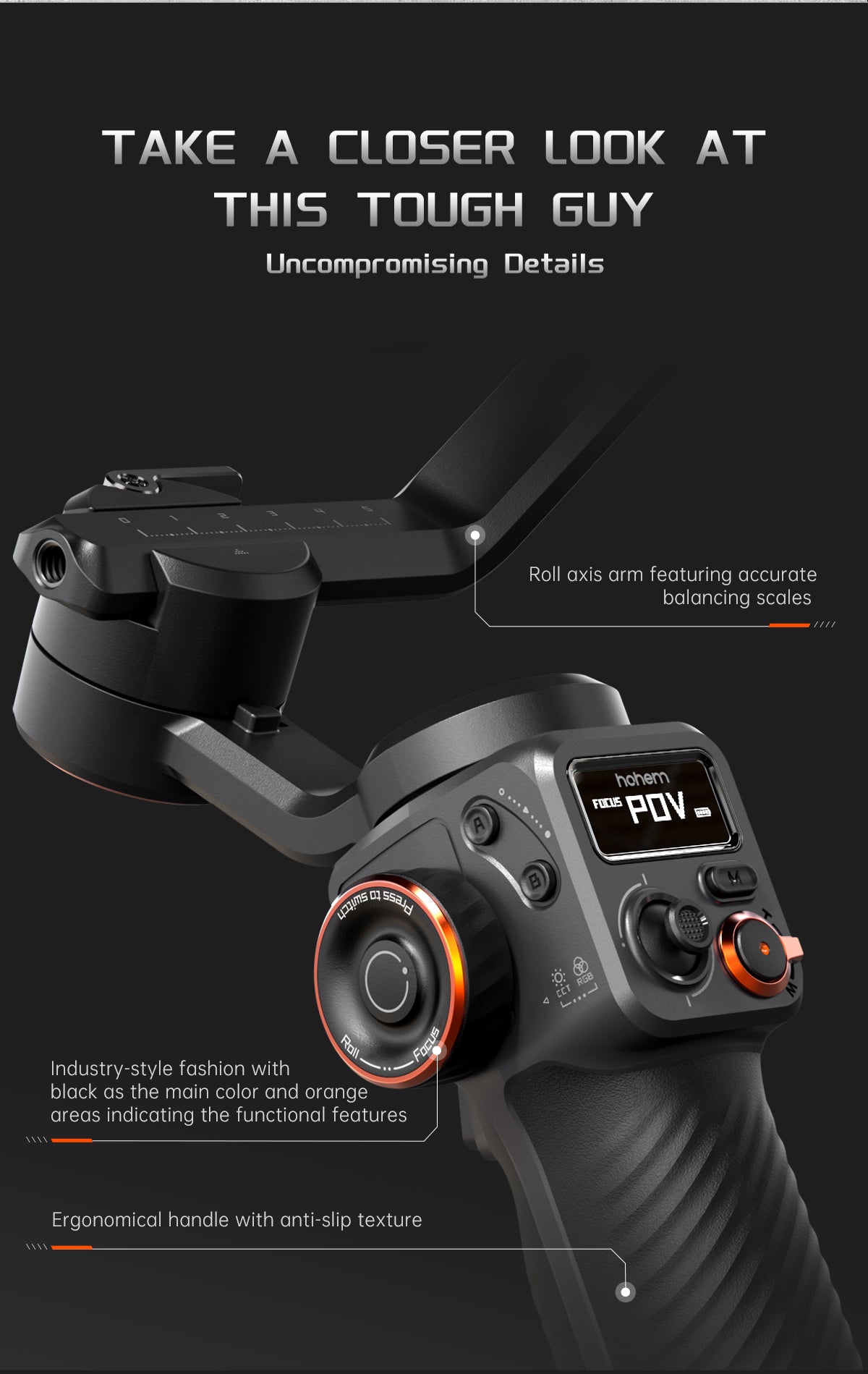 Hohem iSteady M6 | premium smartphone gimbal | MOJOGEAR
