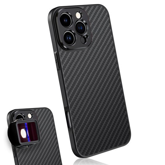MOJOGEAR 17mm lens case voor iPhone 16 Pro Max - Carbon - Overige producten