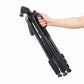 MOJOGEAR 177cm 2-in-1 camera en telefoon statief: driepoot & monopod