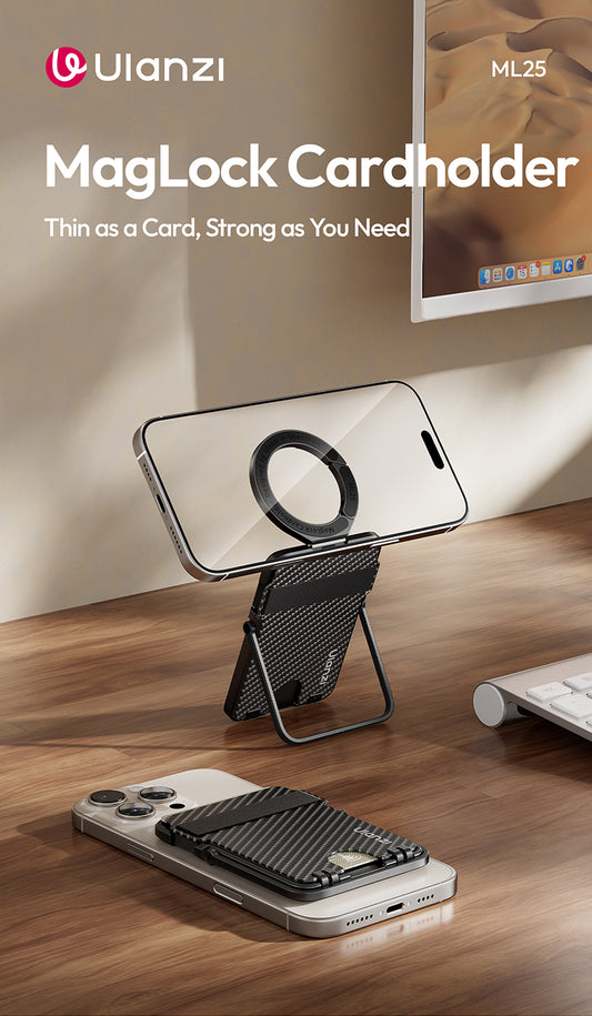 Ulanzi ML25 MagLock Kaarthouder en telefoonstandaard magnetisch - Overige producten