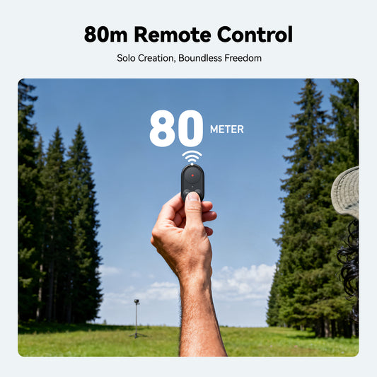 Telesin Vlog Selfie Stick voor GoPro, DJI en Smartphone - Met bluetooth remote - GoPro-accessoires