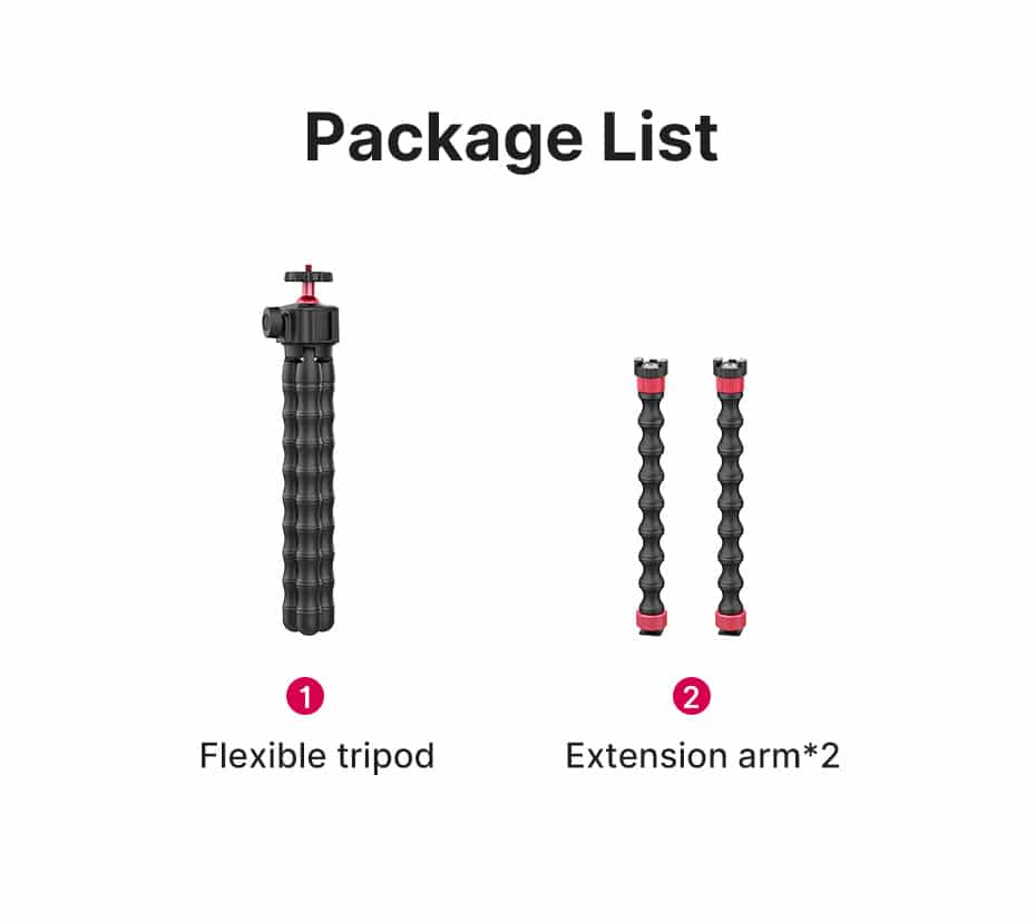 Ulanzi MT-52 Flexibel statief met 2 flexibele armen