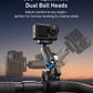 Telesin Tube Clamp voor DJI Osmo Action 3/4/5/6 - Grijs - GoPro Mounts