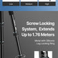Ulanzi MT-59 premium statief met horizontale/kantelbare arm - 176cm