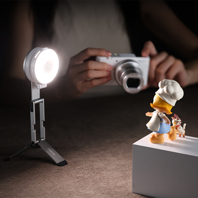 Ulanzi LM23 Smartphone Ring Light V2 met Magsafe - Wit - Videoverlichting