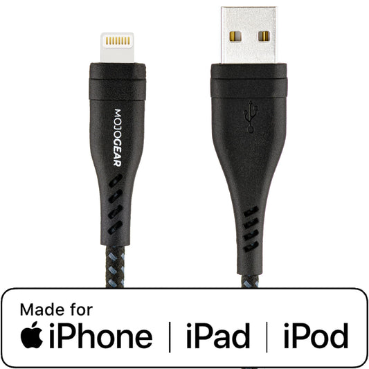 MOJOGEAR Apple Lightning naar USB kabel Extra Sterk