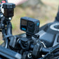 Telesin silicone buisklem met mount voor action camera - Zwart - GoPro Mounts