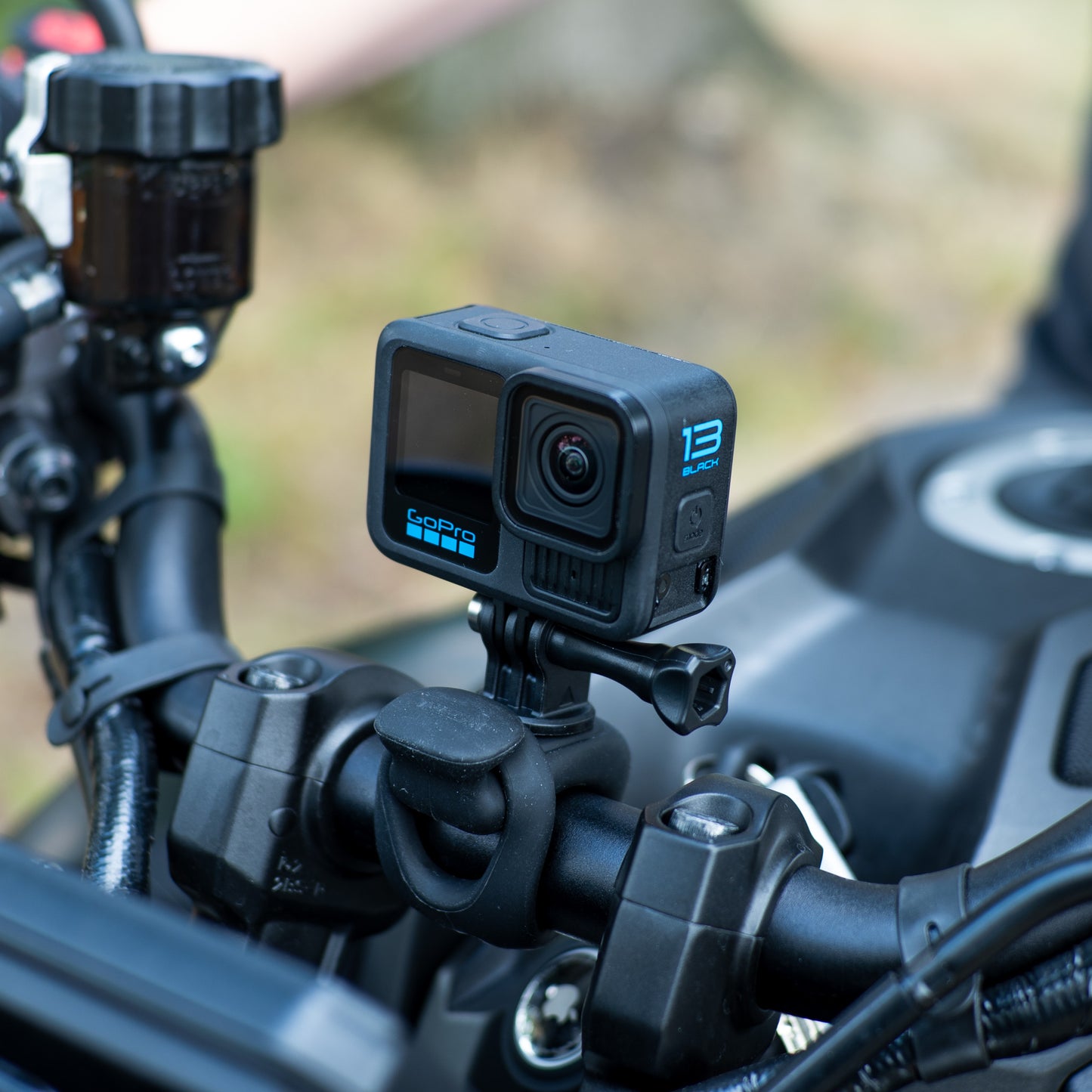 Telesin silicone buisklem met mount voor action camera - Zwart - GoPro Mounts
