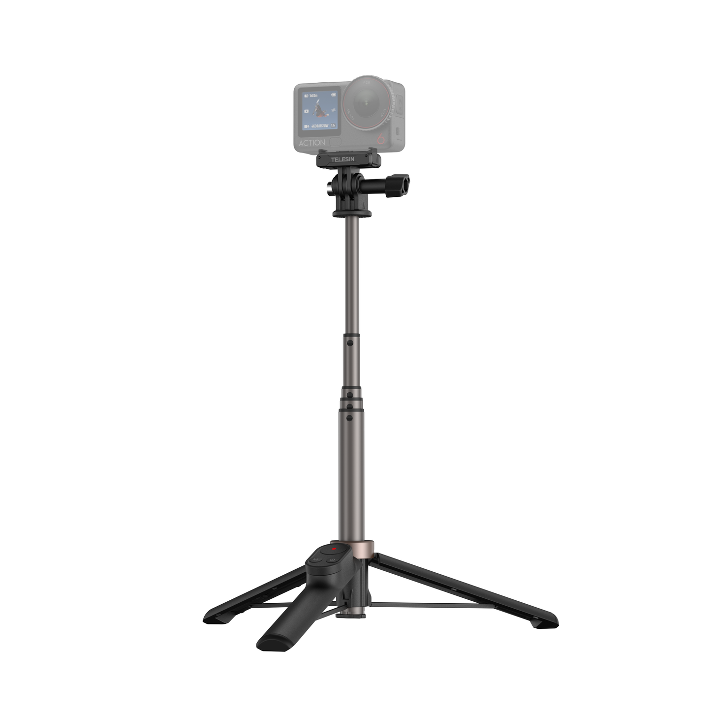 Telesin Vlog Selfie Stick voor GoPro, DJI en Smartphone - Met bluetooth remote - GoPro-accessoires