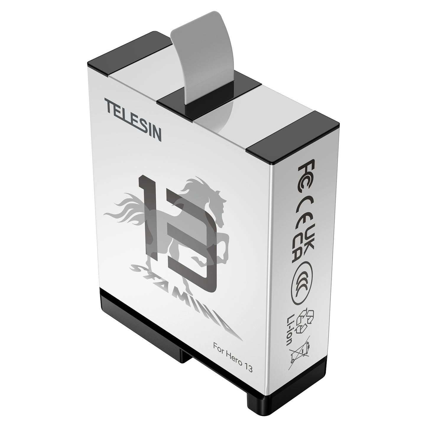 Telesin Pocket Triple Charging Case with 2 Batteries - for GoPro 13