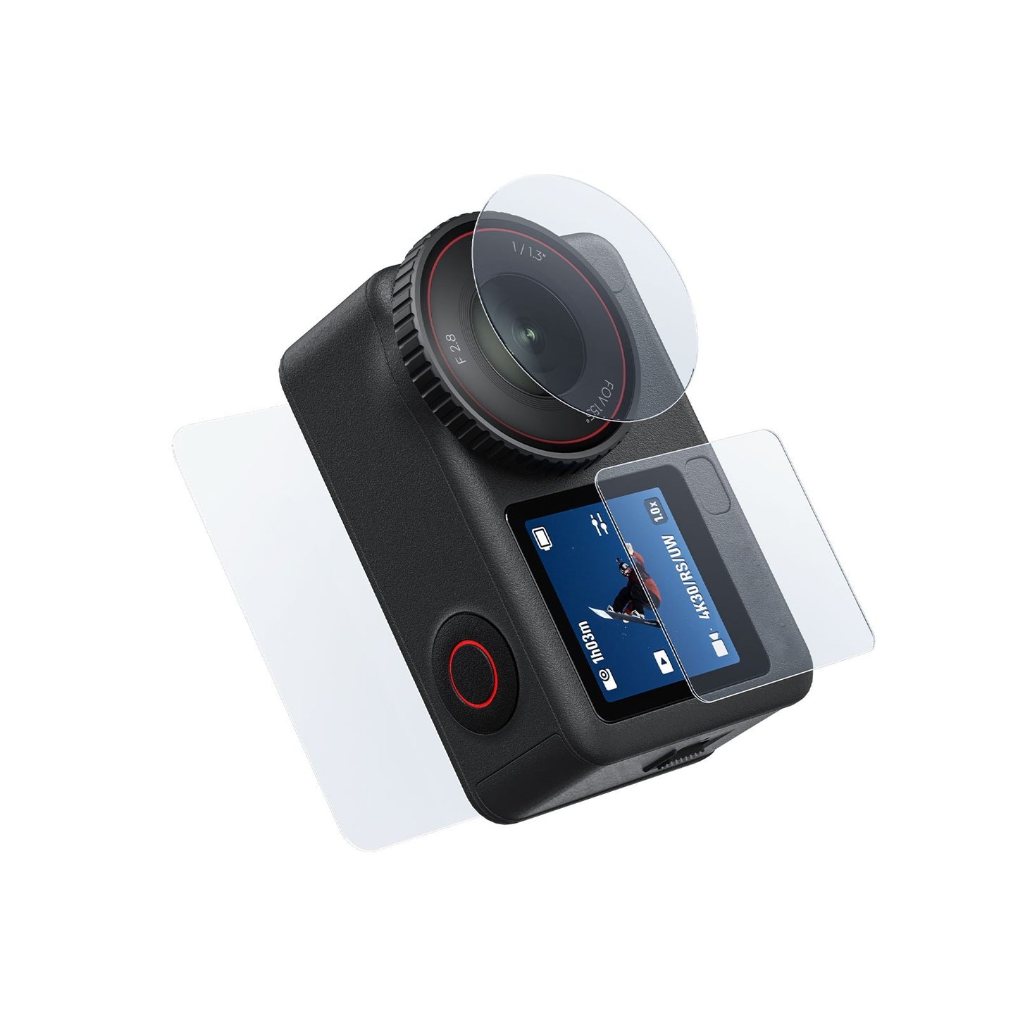 Telesin Screen Protector Set for DJI Osmo Action 6