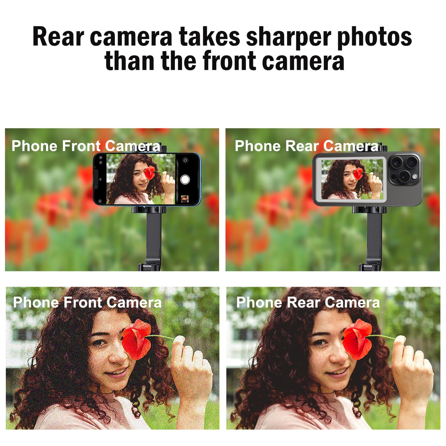 MOJOGEAR VS1 Selfie Vlog Monitor voor Samsung - Wit - Overige producten