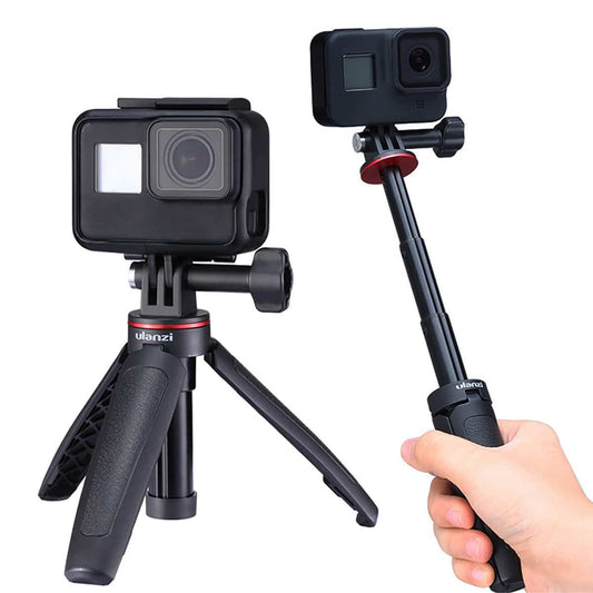 Ulanzi MT-09 GoPro vlog-statief, handgreep &amp; selfie stick - GoPro Selfie sticks