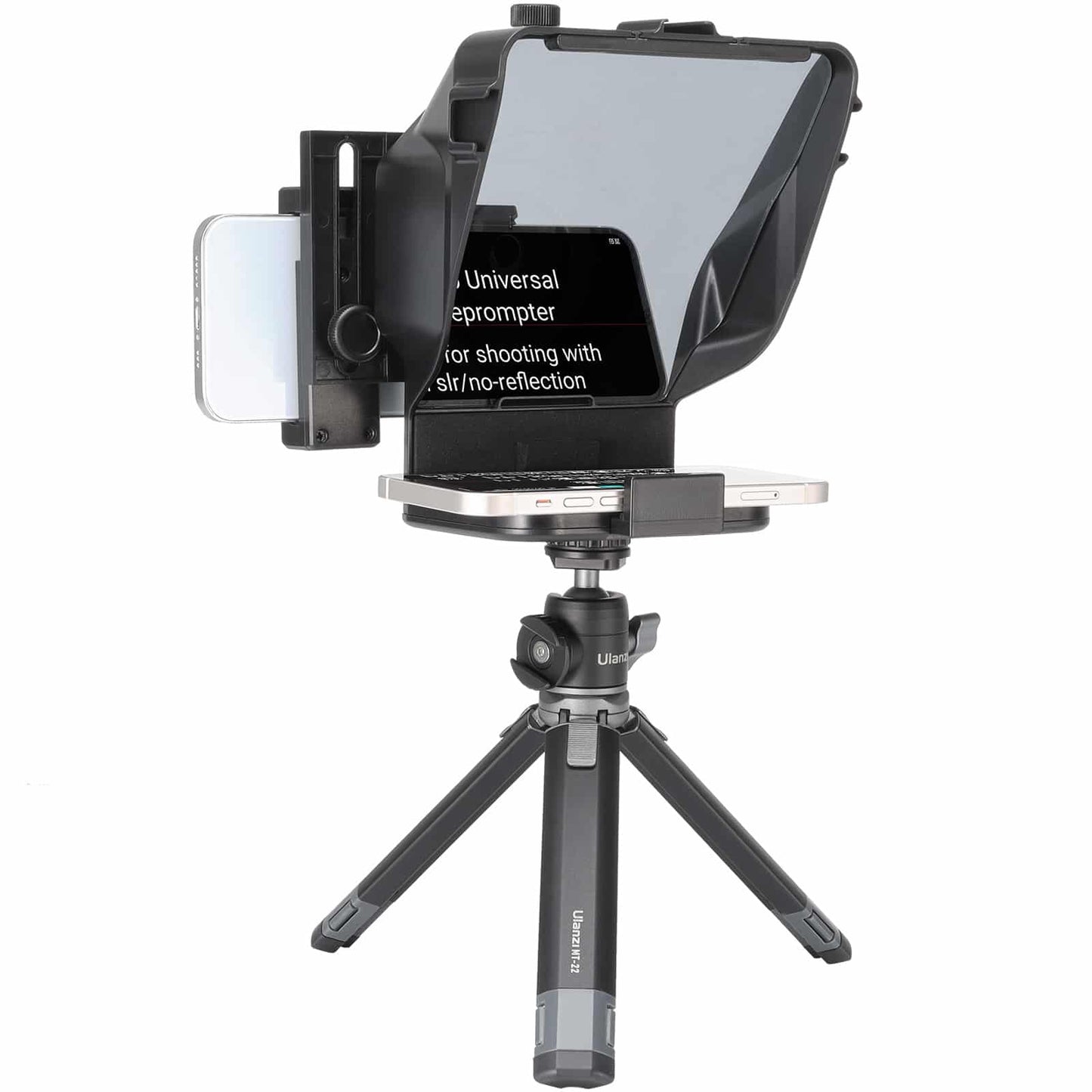 Ulanzi PT-15 Universele Autocue - Teleprompter voor smartphone en camera - Autocue