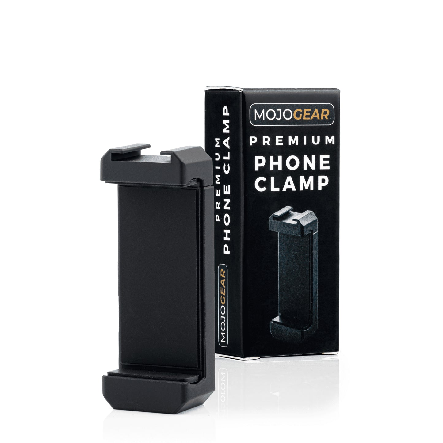 MOJOGEAR Premium telefoonhouder met cold shoe mount