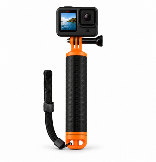 MOJOGEAR Bobber for action cam - Black/Orange