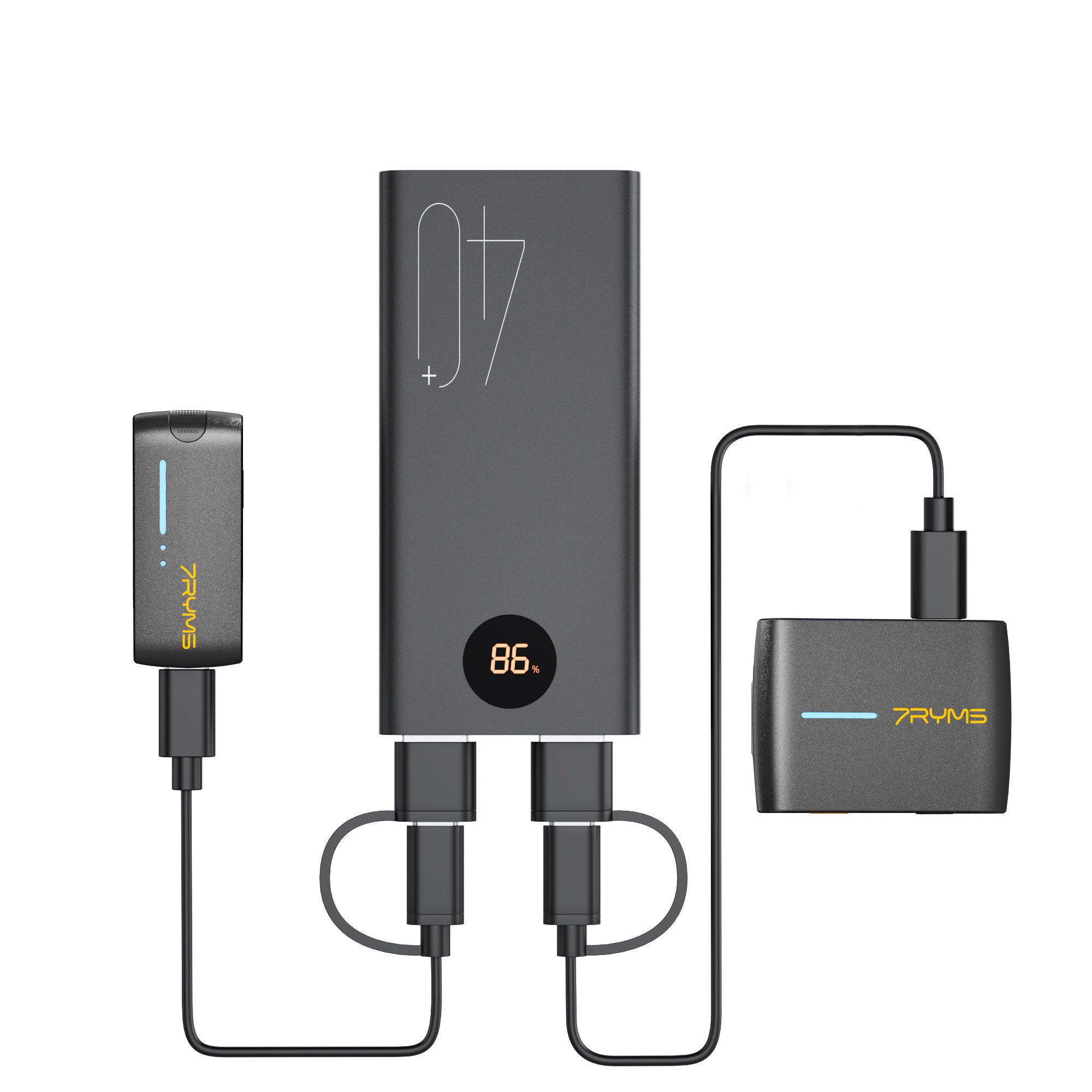 7RYMS iRay DW40 Wireless Microphone with 4 Transmitters