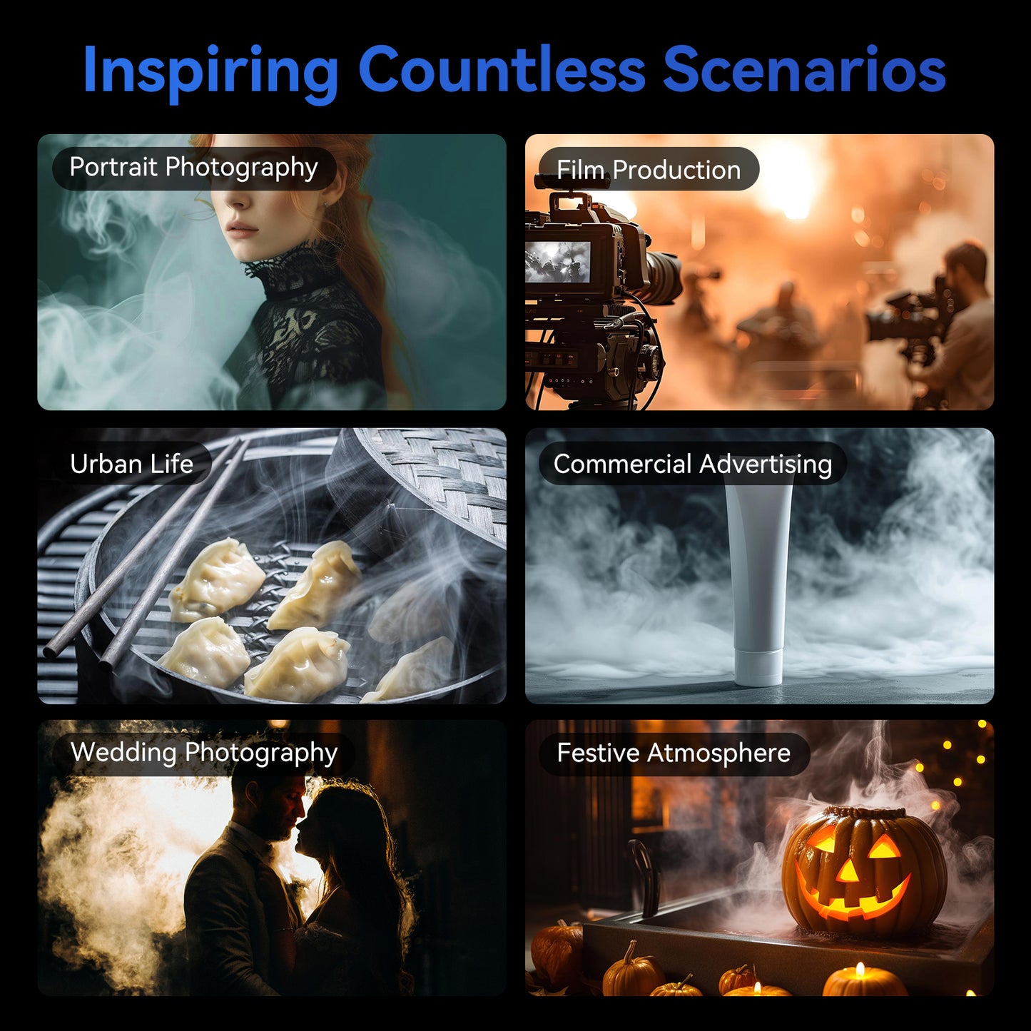 Telesin Fog Fluid for Telesin C40 Fog Machine - 60 ML