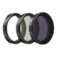 Telesin Filter kit for DJI Osmo Action 6 - CPL + UV + VND
