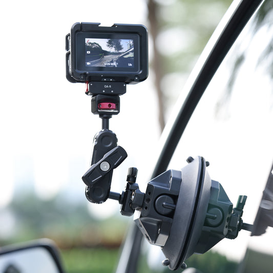 Ulanzi SC-02 Extra Sterke Zuignap 4.5 inch met magic arm voor camera - tot 3kg - Overige producten