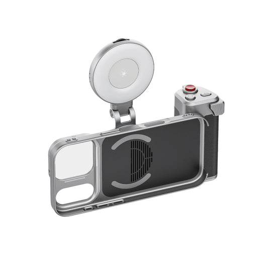 Telesin Master Grip V2 voor iPhone 17 Pro - Creator Combo met lamp en filter