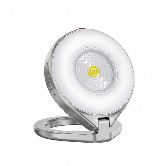 Telesin magnetische flitser & ringlamp voor smartphone met MagSafe - Titanium - Ringlampen